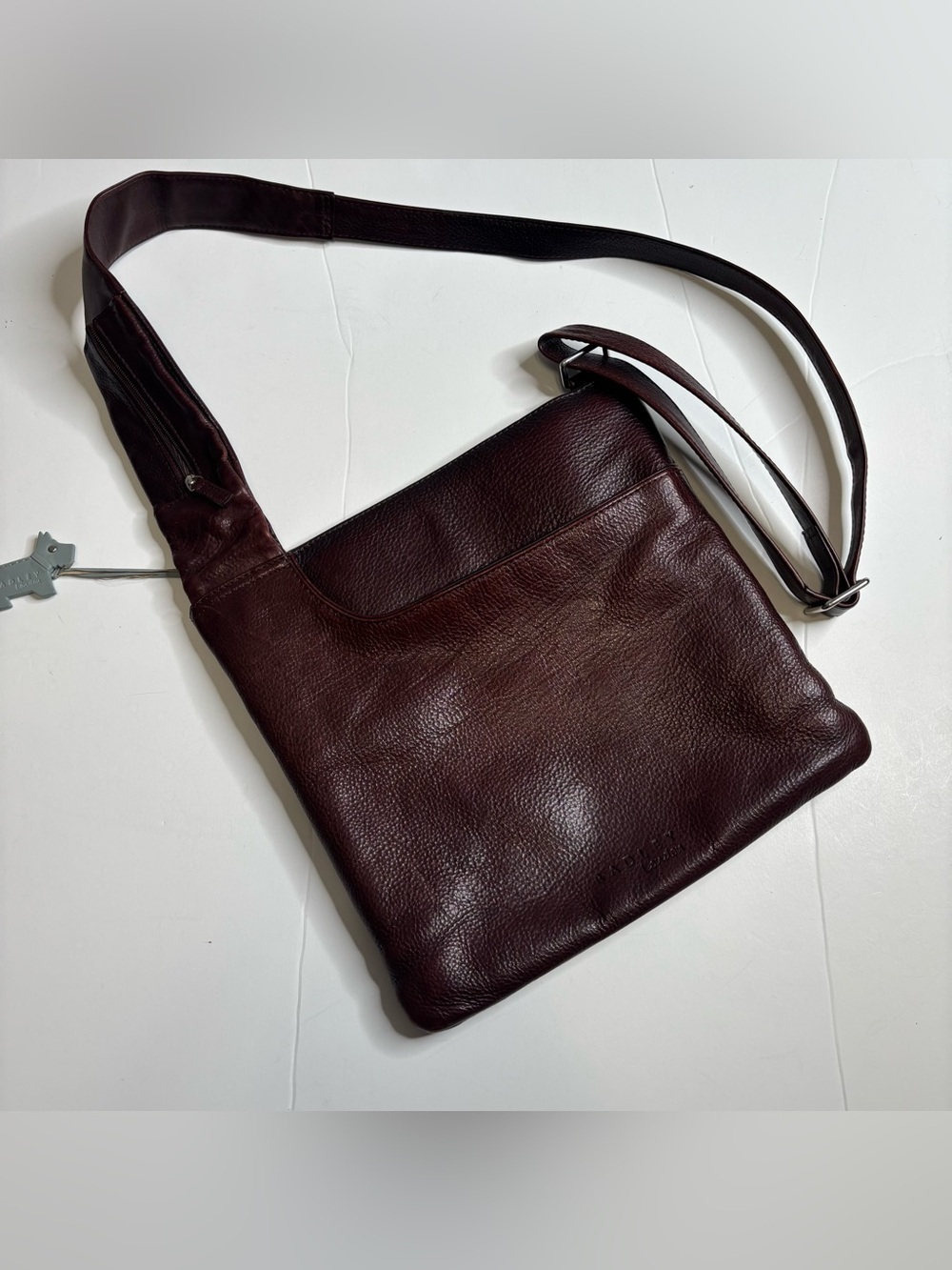 Radley London dark brown leather crossbody bag
